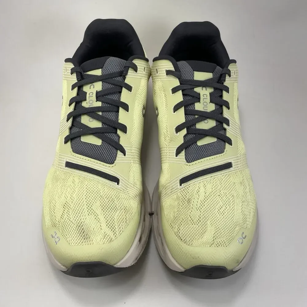 On Cloudgo Running Shoes Mens Size 11 Hay/Sand Yellow Athletic Sneakers